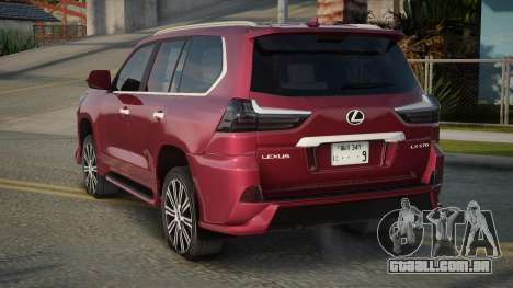 Lexus LX 570 2019 para GTA San Andreas