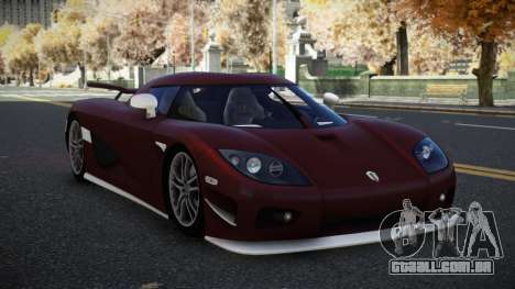 Koenigsegg CCXR Cilzoqufo para GTA 4