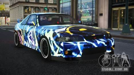 Nissan Skyline R33 Risic S10 para GTA 4