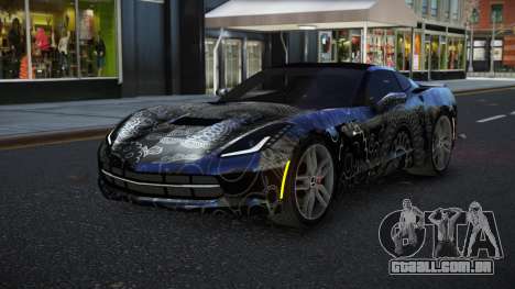 Chevrolet Corvette C7 Ewashu S11 para GTA 4