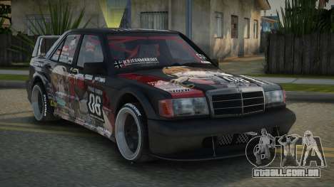 Mercedes-Benz 190E Speed Edited para GTA San Andreas