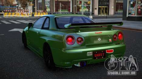 Nissan Skyline R34 Gafzevo para GTA 4