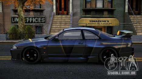 Nissan Skyline R33 Letyxis S9 para GTA 4