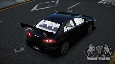 Mitsubishi Lancer Evolution X Yige para GTA 4