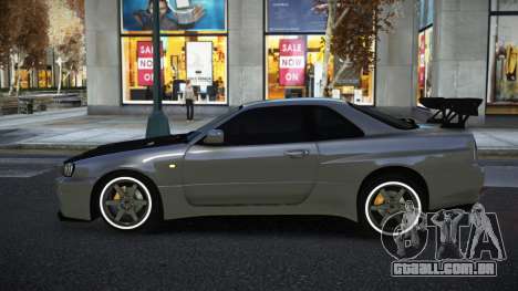 Nissan Skyline R34 Dopuy para GTA 4