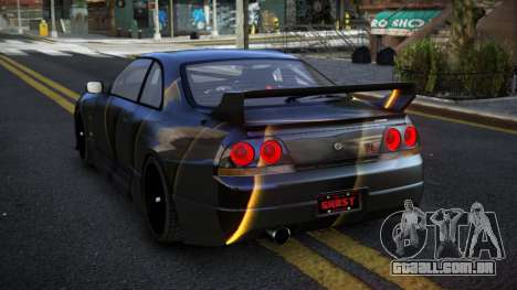 Nissan Skyline R33 Letyxis S9 para GTA 4