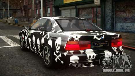 BMW 850CSi Saberon S8 para GTA 4