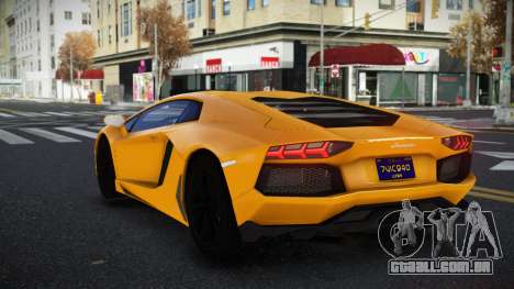 Lamborghini Aventador Papzuki para GTA 4