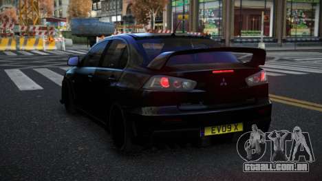 Mitsubishi Lancer Evolution X Tonjiwefo para GTA 4