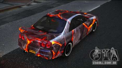 Nissan Skyline R33 Risic S9 para GTA 4