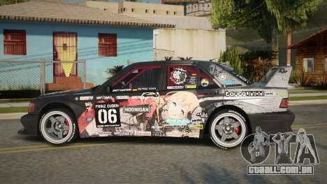 Mercedes-Benz 190E Speed Edited para GTA San Andreas