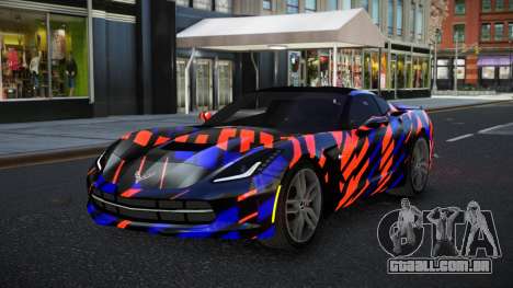 Chevrolet Corvette C7 Ewashu S13 para GTA 4