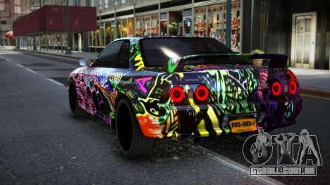 Nissan Skyline R32 Napho S12 para GTA 4
