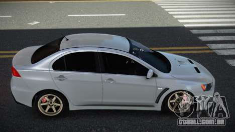 Mitsubishi Lancer Evolution X Nihtesuva para GTA 4