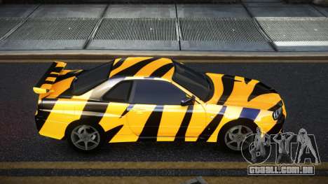 Nissan Skyline R34 Calosca S14 para GTA 4