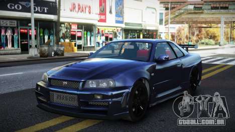 Nissan Skyline R34 Iwuq para GTA 4