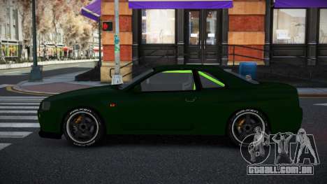 Nissan Skyline R34 Uwah para GTA 4