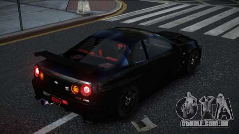 Nissan Skyline R34 Pobyi para GTA 4