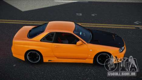 Nissan Skyline R34 Gagpi para GTA 4
