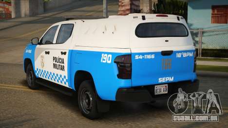 Fiat Titano 2025 PMERJ para GTA San Andreas