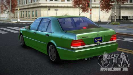 Mercedes-Benz W140 Nuoge para GTA 4