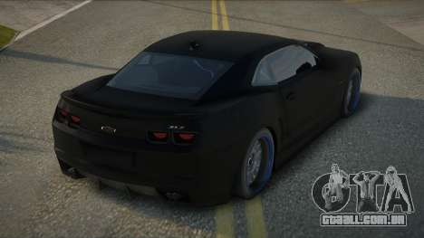 Chevrolet Camaro ZL1 Black 12th para GTA San Andreas