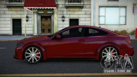 Mercedes-Benz C63 AMG Gopusa para GTA 4
