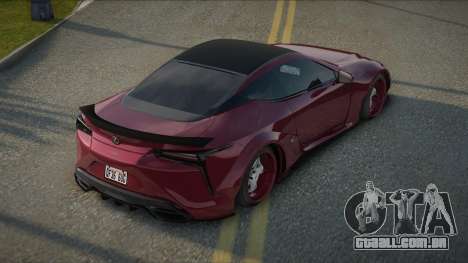 Lexus LC 500 LB para GTA San Andreas