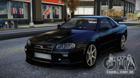 Nissan Skyline R34 Tuji para GTA 4