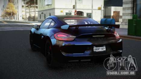 Porsche Cayman GT4 Ahep para GTA 4
