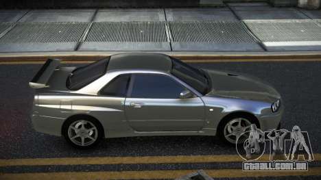 Nissan Skyline R34 Calosca para GTA 4