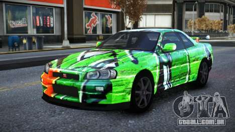 Nissan Skyline R34 Owyna S1 para GTA 4