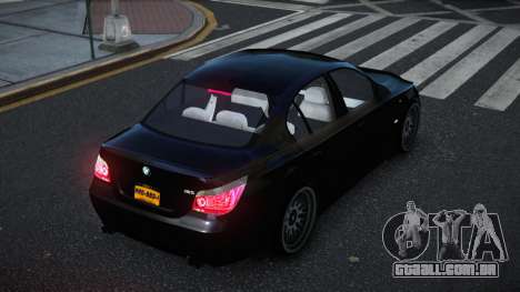 BMW M5 E60 Nudpodam para GTA 4