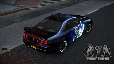 Nissan Skyline R33 Risic S11 para GTA 4