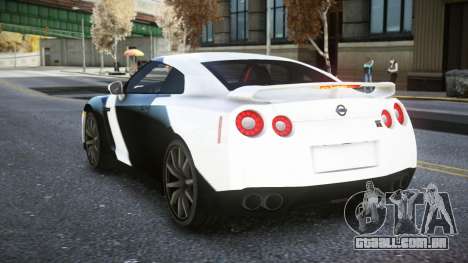 Nissan GT-R R35 Lersa S8 para GTA 4