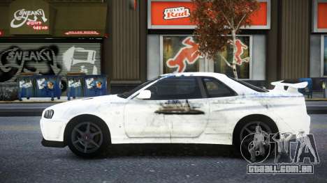 Nissan Skyline R34 Owyna S11 para GTA 4