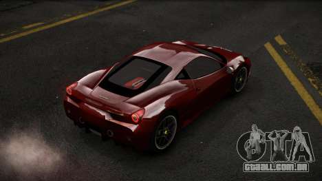 Ferrari 458 Ashber para GTA 4