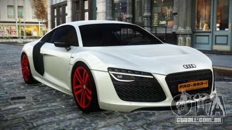 Audi R8 Cerna para GTA 4