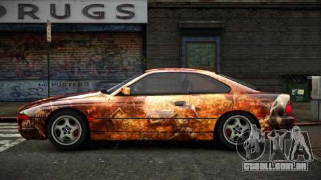 BMW 850CSi Saberon S5 para GTA 4