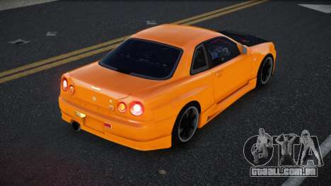 Nissan Skyline R34 Gagpi para GTA 4
