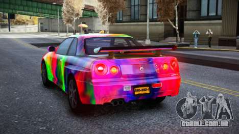 Nissan Skyline R34 Owyna S14 para GTA 4