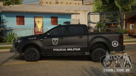 Ford Ranger 2017 BOPE RJ V2 para GTA San Andreas