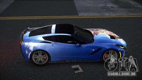 Chevrolet Corvette C7 Ewashu S6 para GTA 4