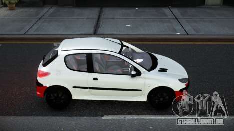 Peugeot 206 Taydajo para GTA 4