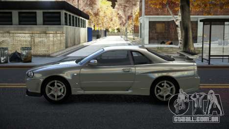 Nissan Skyline R34 Calosca para GTA 4