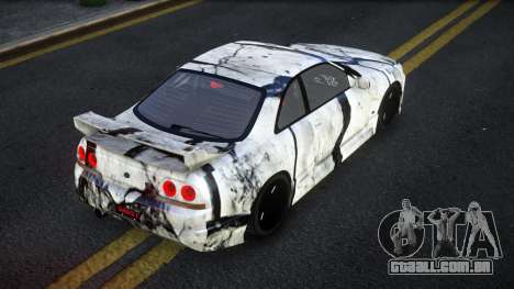 Nissan Skyline R33 Letyxis S8 para GTA 4