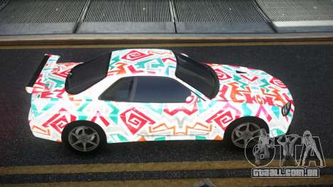 Nissan Skyline R34 Calosca S8 para GTA 4