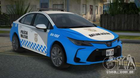 Toyota Corolla 2021 PMERJ 2025 para GTA San Andreas