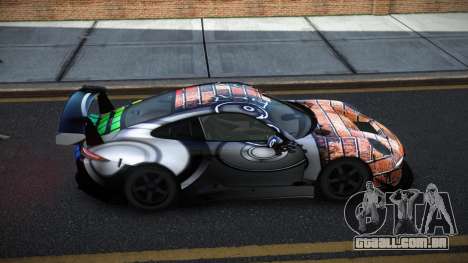 Porsche 911 GT3 Niotiny S12 para GTA 4