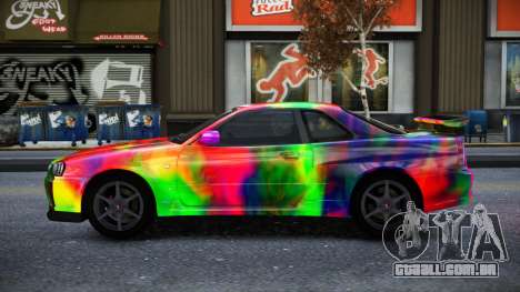 Nissan Skyline R34 Owyna S14 para GTA 4